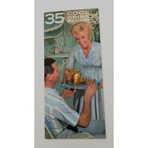 Vintage Southern comfort 35 cool drink recipe advertisement booklet